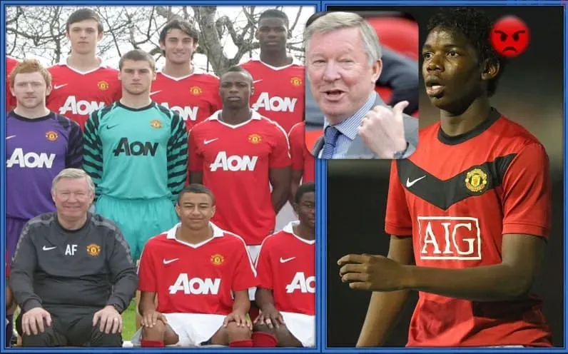 Die Geschichte zwischen Paul Pogba (dem einstigen United Outcast) und Alex Ferguson.