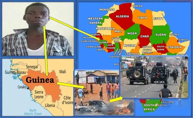 Paul Pogba stammt urspr&uuml;nglich aus Guinea, einem Land an der westafrikanischen K&uuml;ste.