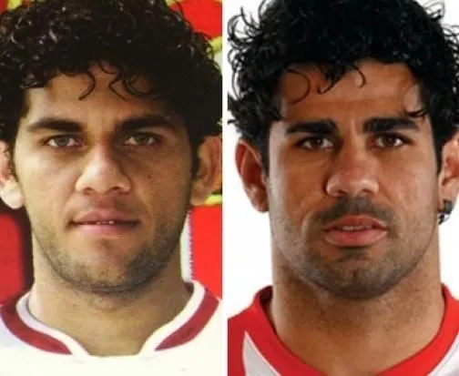 Jair Costa (Left), Diego Costa (Right).