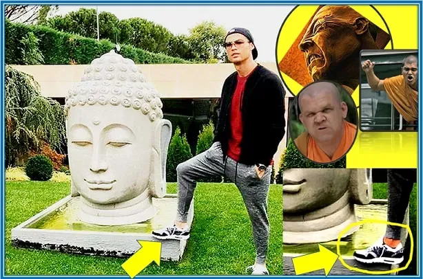 Histoire bouddhiste de Cristiano Ronaldo.