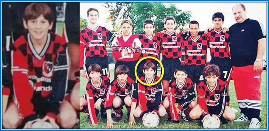 La historia de Old Boys de Lionel Messi Newell.