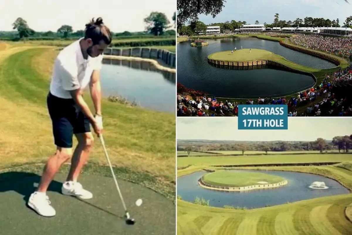 One of Gareth's hobbies is playing golf.