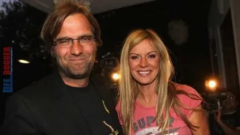 Jurgen Klopp and Ulla. Their union came after he separated from his Ex-wife, Sabine Klopp.