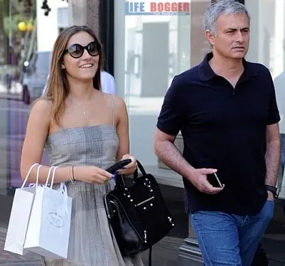 Photo of Jose Mourinho and Daughter, Matilde.