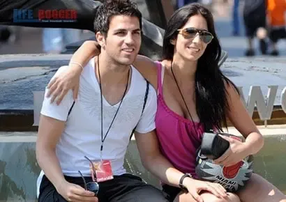 Cesc Fabregas Childhood Girlfriend (Carla Garcia).