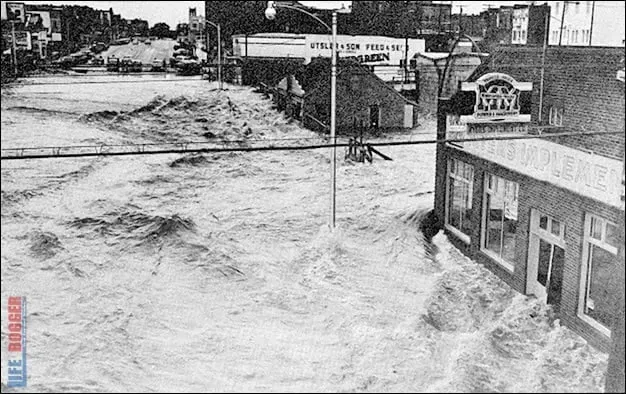 Flooding before Sergio Aguero Birth.
