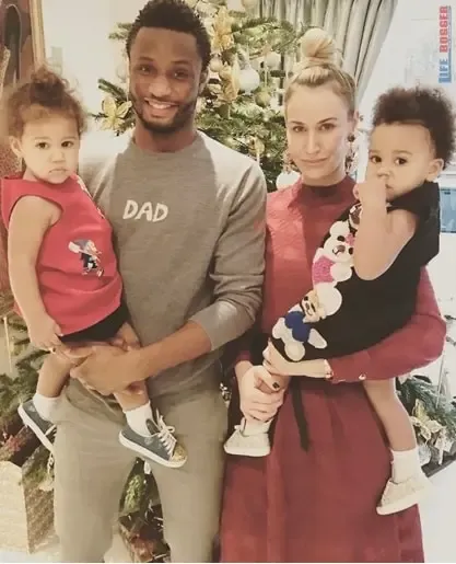 Mikel Obi's Family.