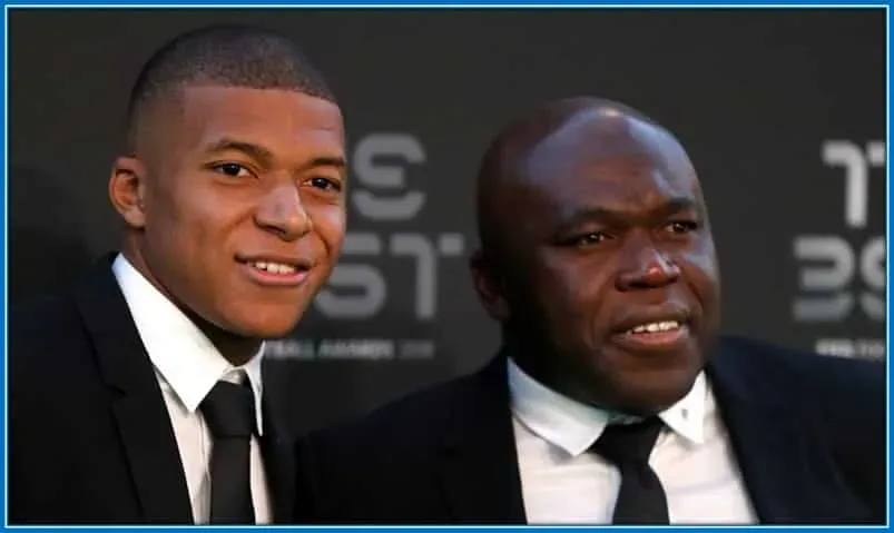 Kylian Mbappe och hans far, Wilfried, har b&aring;da kommit l&aring;ngt.