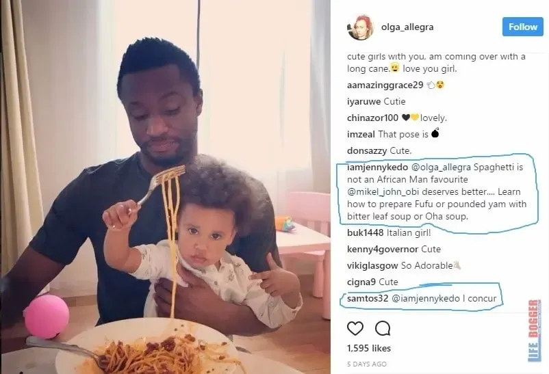 Olga Instagram attack.