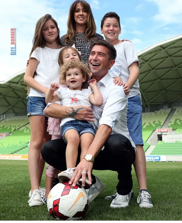 Meet Harry Kewell's Family. Such a beautiful photo of his household.