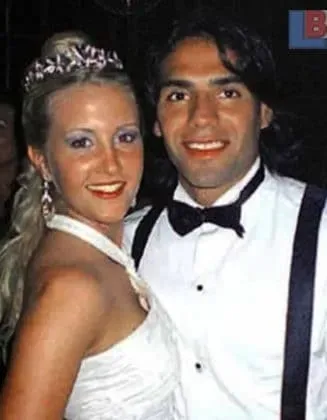 Radamel Falcao wedding photo.