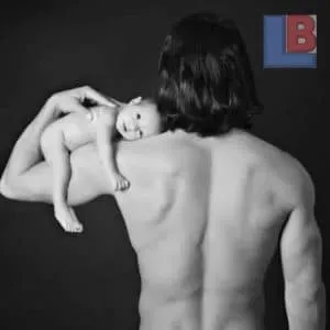 Radamel Falcao and daughter.