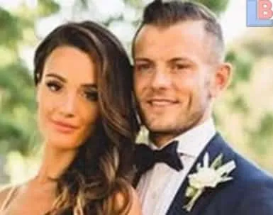 Andriani Michael and Jack Wilshere Wedding Photo
