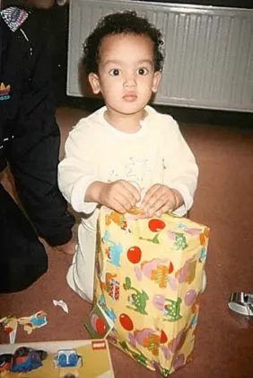 Young Theo Walcott once showcased his skill in Art and Craft.