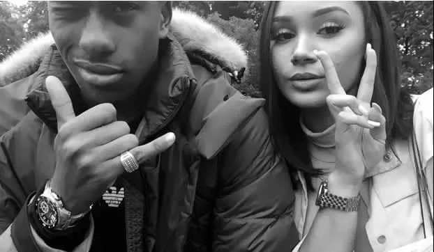 Alex Iwobi and Clarisse Juliette- The One time Lovers.