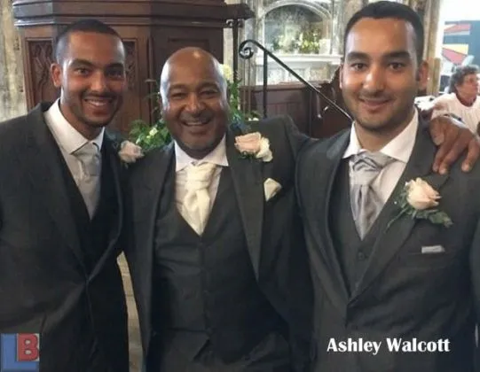 Theo, Donald and Ashley Walcott.
