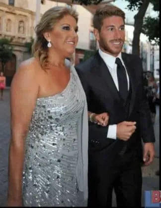 Paqui Ramos and her son, Sergio.