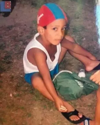 This is Marcelo, as a kid.