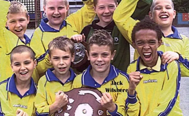 One of Jack Wilshere's Early Career Trophies.