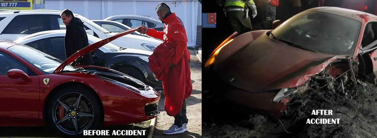 The Accident that almost killed Arturo Vidal.