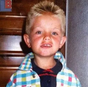 A very cheerful and happy Jordan Henderson in his childhood.