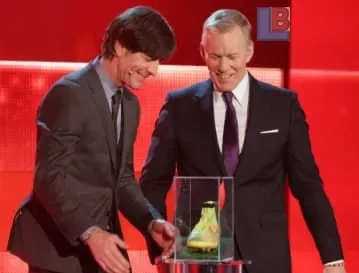 Mario Gotze's World Cup victory: His Left shoe deposited in the Museum.