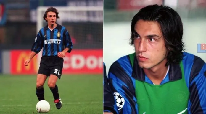 Not many football fans know that Andre Pirlo played for Inter Milan in 1998.