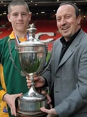 One of Ross' most significant achievements as an academy youngster.