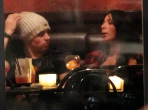 The moment Xherdan Shaqiri was spotted with his new lover, Angelica.