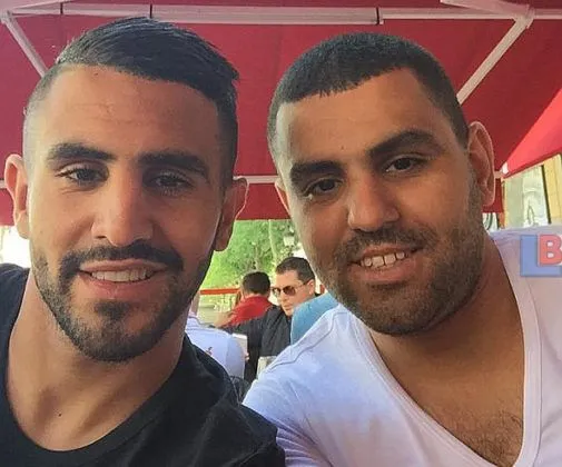 Riyad and his brother, Wahid Mahrez.