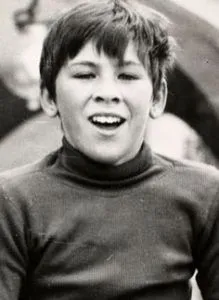 This is Carlo Ancelotti, in his childhood.