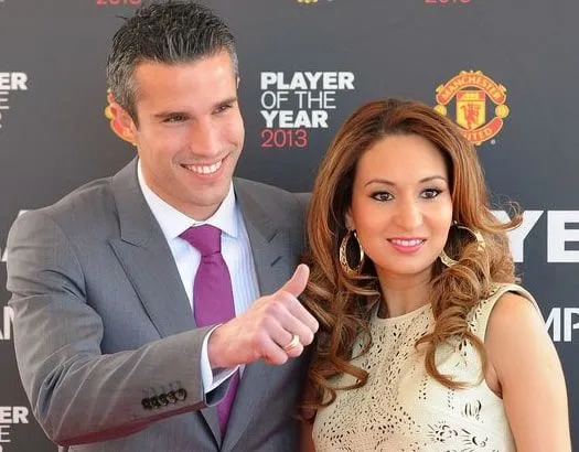 Beautiful Bouchra Elbali and her husband.