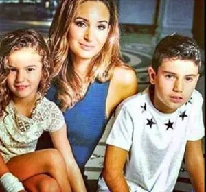 Meet Robin van Persie's Children -  Dina and Shaqueel.