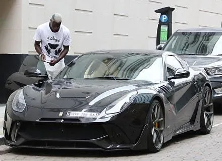 Benjamin Mendy Car - He loves them being exotic.