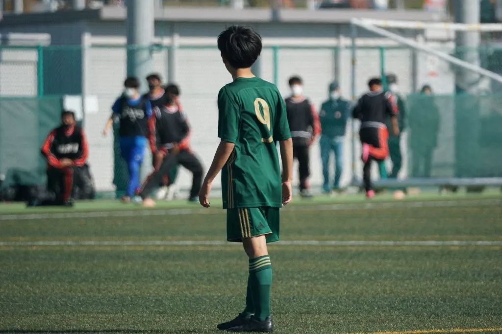 Illustrative stock photo: school soccer team