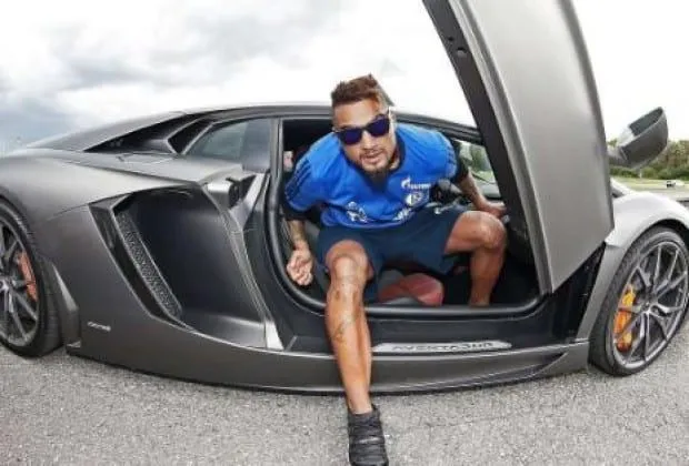 Kevin Boateng is a fan of Flashy Cars.