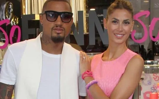 Melissa Satta and Kevin.