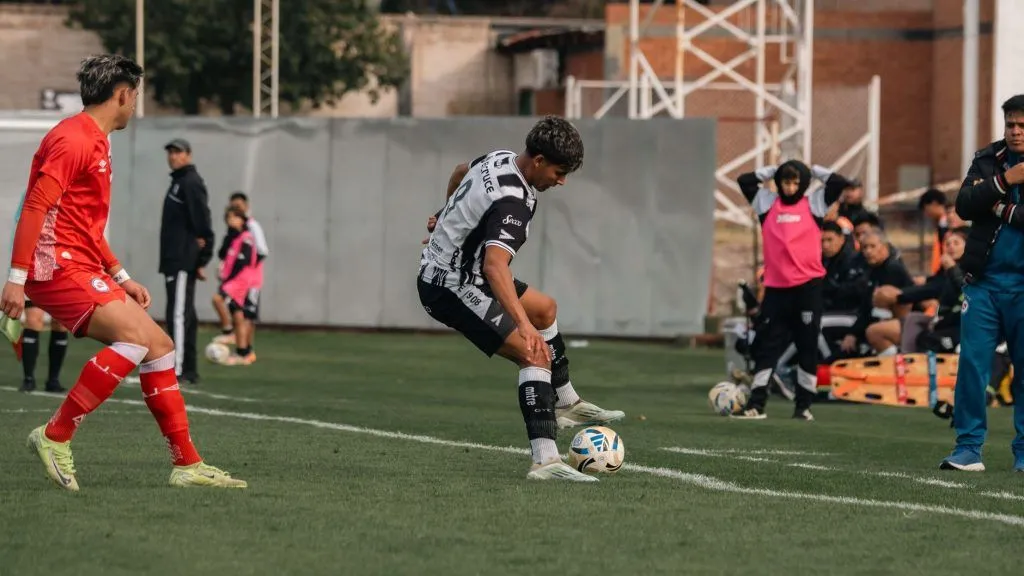 Illustrative stock photo: professional soccer athlete training