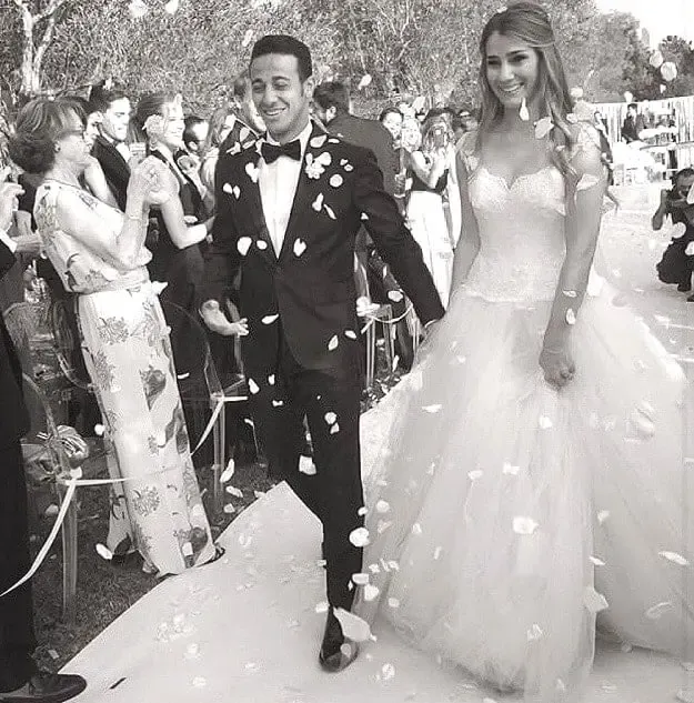 The wedding between Júlia Vigas and Thiago Alcantara.