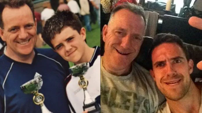 This picture speaks a thousand words. Meet one of Danny Ings' Parents (his Dad).