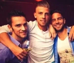 Meet Toby Alderweireld's brothers - Steve (left) and Sven (right).