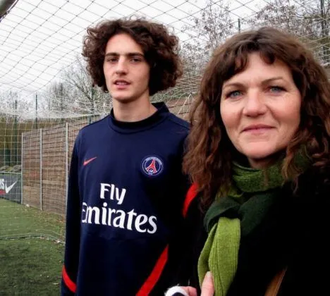 Adrien Rabiot's Mother enjoys a close relationship with her son.