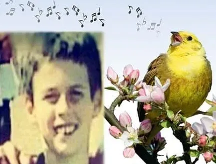 This is Kepa as a Child. His love for birds was out of this world.