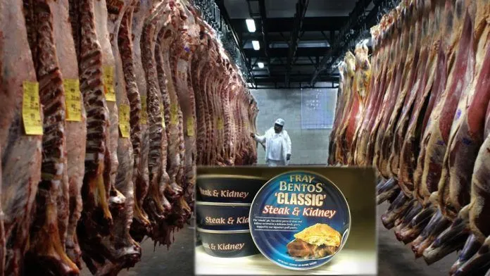 Fray Bentos, where the footballer comes from is well known for its meat business.
