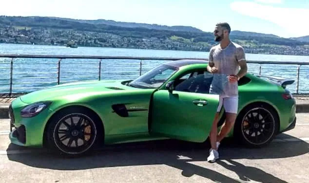 This is Shkodran Mustafi's Car.