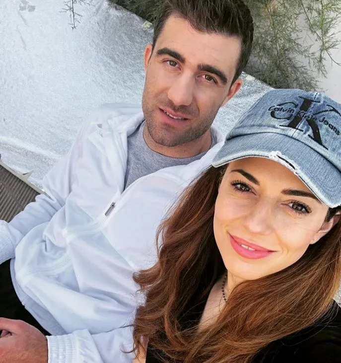 Sokratis Papastathopoulos's wife- Xanthippi Stamoulaki