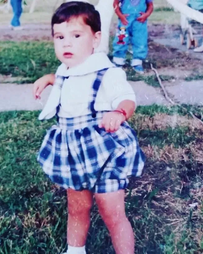 Jose Gimenez Childhood Photo. Credit to Instagram.