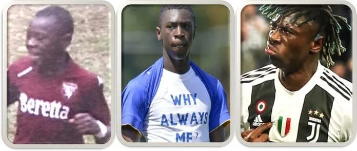 La biografia di Moise Kean - Dall'infanzia fino al momento in cui &egrave; diventato un nome familiare a Torino.