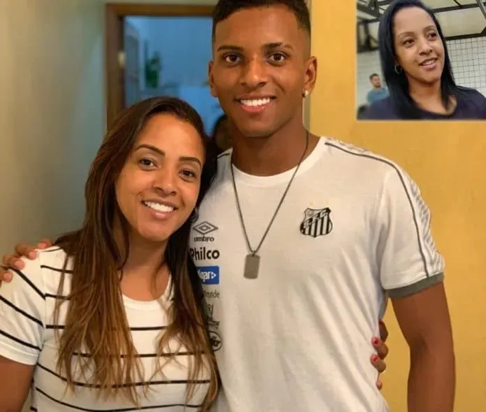 Rodrygo Goes Mother- Denise Goes.