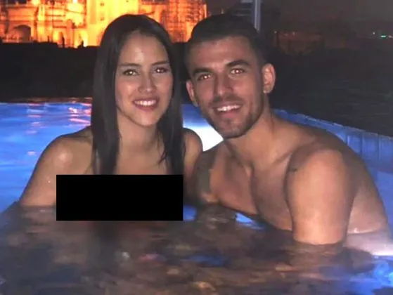 Ceballosl loves having quality time with his girlfriend.